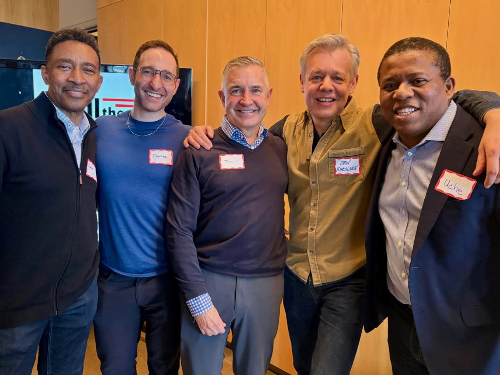 Photo of guests at New York fundraiser
