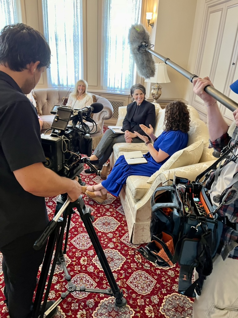 Tami Pyfer with Utah leaders