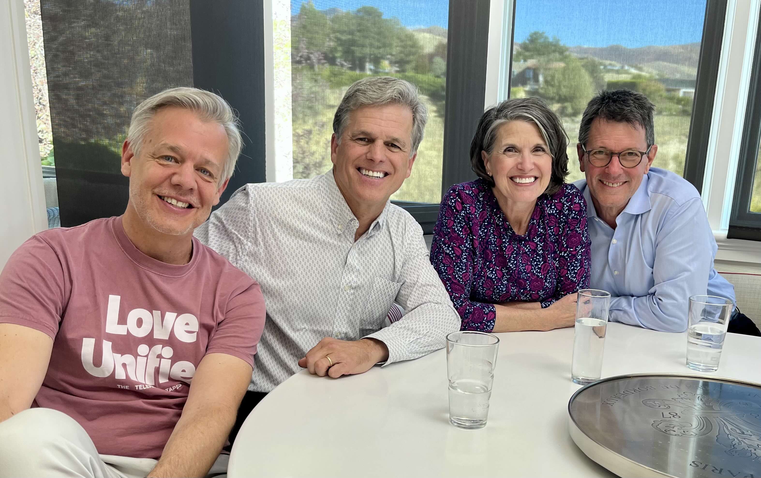 Daniel Karslake, Tim Shriver, Tami Pyfer and Tom Rossiert